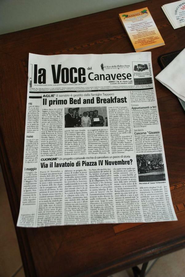Bed and Breakfast La Cascina Aglie Екстер'єр фото